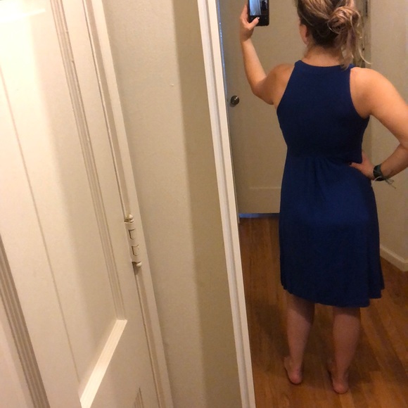 Royal blue dress - Picture 4 of 4
